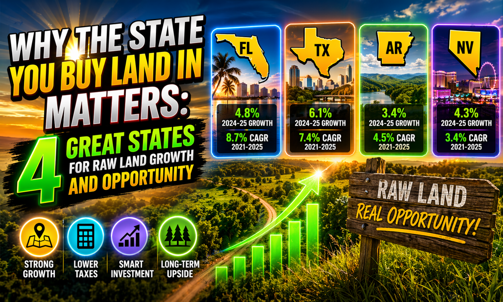 Why the State You Buy Land In Matters